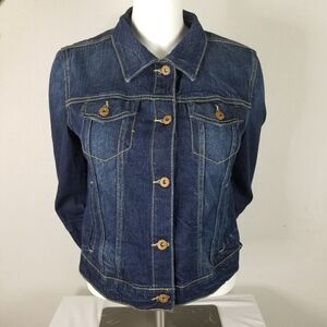 Arizona Jean Company Blue Jean Denim Jacket Size M‎